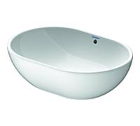 Duravit Design Classics Aufsatzbecken Universal 0335500000 49,5 x 35 cm, Weiß Hochglanz , avec trop-plein