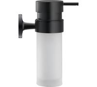 Duravit Distributeur de savon Starck T – montage mural – verre mat 17.6x6cm – noir mat 0099354600