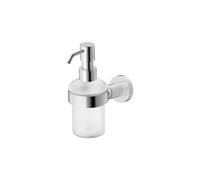 Duravit Distributeur de savon D‑Code Verre, laiton chromé 69×145×220 mm