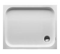 Duravit douche rectangulaire 720106000000001 D-Code 720106000000001 D-Code , 1000 x 800 mm, blanc avec antidérapant
