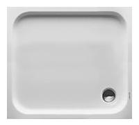 Duravit douche rectangulaire 720107000000001 D-Code 720107000000001 D-Code , 1000 x 900 mm, blanc avec antidérapant