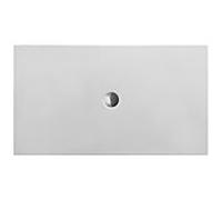 Duravit douche rectangulaire D-Code 160x90x3,5cm, blanc , sol à plat, antidérapant