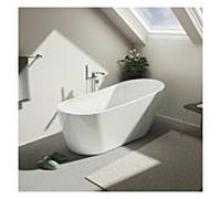 Duravit DuraFaro 700566000000000 bain, Oval , 1500x700x690mm,fs,ws,acrylique