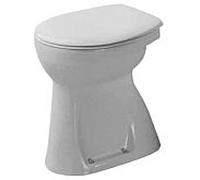Duravit Duraplus Sudan free-standing WC 0212010000 white, hidden horizontal outlet