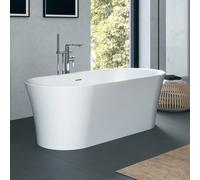 Duravit DuraSenja Baignoire ovale en îlot, 700583000000000,