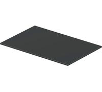 Duravit DuraSquare 57x38cm, pour consoles métalliques 003101 / 003102, 0099648700, Couleur: Laque haute brillance Gris Flanelle