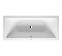 Duravit DuraSquare baignoire 700426000000000 blanc, 180x80cm, version encastrable, avec cadre