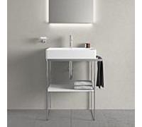 Duravit DuraSquare console en métal 0031011000 au sol, pour lavabo 235360, chromé