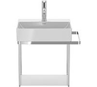 Duravit DuraSquare console en métal 0031021000, applique murale, lavabo 235360, chromé