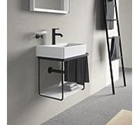 Duravit DuraSquare - Metallkonsole schwarz matt