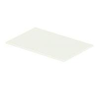 Duravit DuraSquare insert en verre 0099658300 blanc, pour consoles métalliques 003103 ou 003104