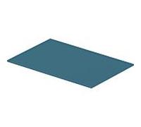 Duravit DuraSquare insert en verre 0099708800 116,4 x 38 cm, verre de sécurité, pierre Blue