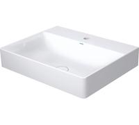Duravit Lavabo DuraSquare 2353600071 – Blanc – 60×47 cm – Avec trou pour robinet – Rectifié