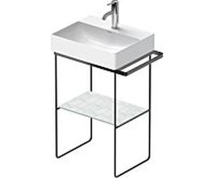 Duravit DuraSquare métallique match0 0031324600 56,5x38,1cm, au sol, noir mat