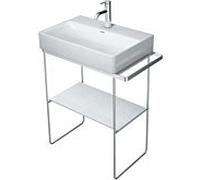 Duravit DuraSquare support métallique 0031131000 66,5x38,1cm, sur pied, chromé