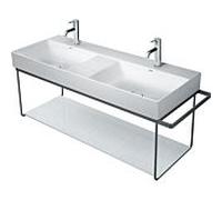 Duravit DuraSquare support métallique 0031184600 126,5 x 45, 2000 cm, suspendu, noir mat