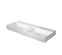 Duravit Meuble double vasque DuraSquare 2353120079 120×47 cm au sol sans trop-plein blanc
