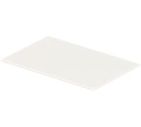Duravit DuraSquare verre 47x38cm, pour consoles métalliques 003115/ 003116, 0099698300, Couleur: Blanc