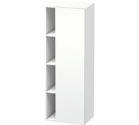 Duravit DuraStyle Armoire haute 1239, 1 porte battante, charnières à droite, hauteur : 1400mm, profondeur : 360mm, DS1239R1818, Couleur: Blanc Matt / Blanc Matt