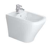 Duravit – Bidet DuraStyle Avant 2284100000 blanc, trop-plein, 1 trou de coulée, dos au mur