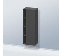 Duravit DuraStyle DS1239R4949 50x36x140cm, porte à droite, graphite mat