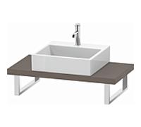 Duravit DuraStyle console DS100C04343 pour Aufsatzbecken , 2000 , épaisseur 4,5 cm, basalte mat