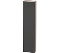 Duravit DuraStyle DS1228L4943 40x24x180cm, porte à gauche, graphite mat / basalte mat