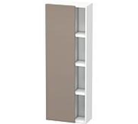 Duravit DuraStyle DS1238L4318 50x24x140cm, porte à gauche, basalte mat / blanc mat