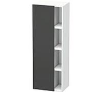 Duravit DuraStyle DS1239L4918 50x36x140cm, porte à gauche, graphite mat / blanc mat