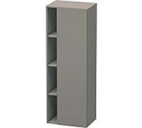 Duravit DuraStyle DS1239R4343 50x36x140cm, porte à droite, basalte mat