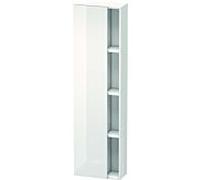 Duravit DuraStyle DS1248L2222 50x24x180cm, porte à gauche, blanc haute brillance