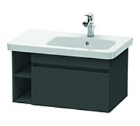 Duravit DuraStyle DS639304949 Graphite mat, 73x44,8x39,8cm, lavabo droit