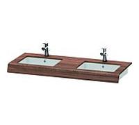 Duravit DuraStyle DS829C02121 55x80x10cm, 2 découpes, noyer foncé