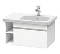 Duravit Meuble DuraStyle DS639301818 Blanc mat 73x44,8x39,8 cm à droite du bassin 1 tiroir