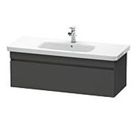 Duravit Meuble sous-lavabo suspendu DuraStyle 6395 1 tiroir 1130 mm Graphite mat