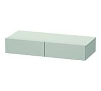 DURAVIT DuraStyle - Meuble étagères avec 2 tiroirs 1000x150x440mm gris béton mat/gris béton mat