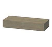 Duravit DuraStyle - Schubkästenablage 440x1000x150mm 2 Schubkästen eiche terra