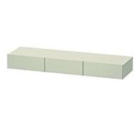 Duravit DuraStyle étagère tiroir DS827209191 150 x 44 cm, 3 tiroirs, taupe, avec support console