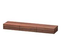Duravit Étagère tiroir DuraStyle DS827307979 – 3 tiroirs, 1800×150×440 mm, noyer naturel