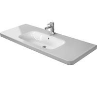 Duravit DuraStyle lavabo 120x48 cm rectangulaire classique-de meuble-avec plateau blanc 2320120000