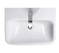Duravit DuraStyle lavabo 2319600000 60 x 44 cm, blanc, avec trou pour robinetterie et trop-plein
