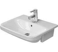 Duravit DuraStyle lavabo 55x45.5 cm semi-circulaire blanc brillant 0375550000