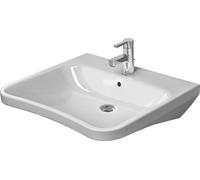 Duravit DuraStyle lavabo 65x57 cm rectangulaire classique pour les handicapés blanc brillant 2329650000