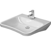 Duravit DuraStyle lavabo 65x57 cm rectangulaire classique pour les handicapés blanc brillant 2330650000
