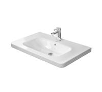 Duravit Durastyle lavabo 80x48cm 1 trou de robinet avec trop-plein blanc 2320800000