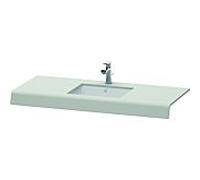 Duravit DuraStyle lavabo console DS828C00707 55x80x10cm, 2000 découpe, mat gris béton