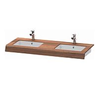 Duravit DuraStyle DS829C07979 55x80x10cm, 2 découpes, noyer naturel