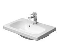 Duravit DuraStyle lavabo pour meuble 2337630000 Compact, 63x40cm, blanc, avec trop-plein, trou pour robinetterie 2000