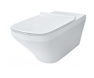 Duravit DuraStyle lavage au mur WC 2559090000 projection de 70 cm, sans contour, blanc