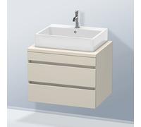 Duravit DuraStyle Meuble bas, 2 tiroirs, DS531609191,